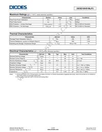 DESD18VS1BLP3-7 Datasheet Page 2