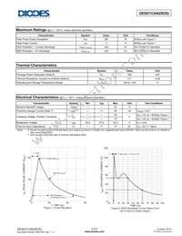 DESD1CAN2SOQ-7 Datasheet Page 2