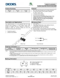 DESD1FLEX2SOQ-7 Datasheet Cover