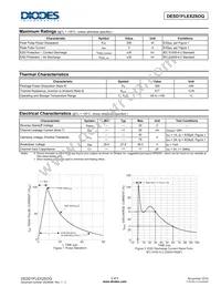 DESD1FLEX2SOQ-7 Datasheet Page 2