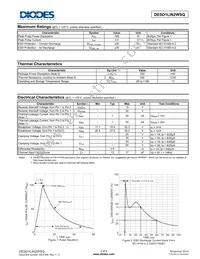 DESD1LIN2WSQ-7 Datasheet Page 2