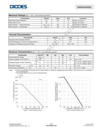 DESD34VS2SO-7 Datasheet Page 2