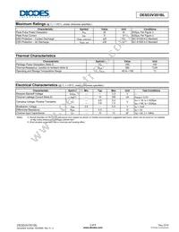 DESD3V3S1BL-7B Datasheet Page 2