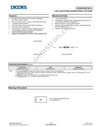 DESD5V0S1BLD-7B Datasheet Cover