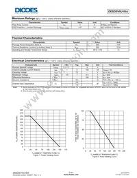 DESD5V0U1BA-7 Datasheet Page 2