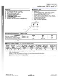 DESD5V2S2UT-7 Datasheet Cover