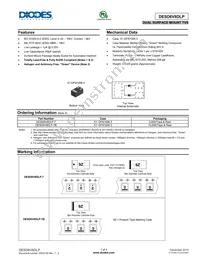 DESD6V8DLP-7B Datasheet Cover