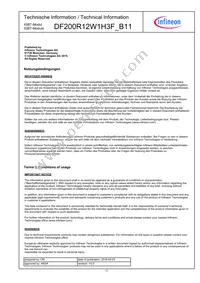 DF200R12W1H3FB11BPSA1 Datasheet Page 11