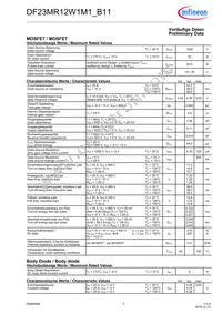 DF23MR12W1M1B11BOMA1 Datasheet Page 2