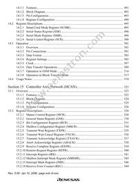 DF2626FA20JV Datasheet Page 20