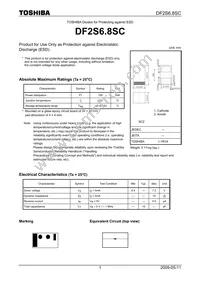 DF2S6.8SC(TPL3) Datasheet Cover