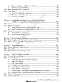 DF36109HV Datasheet Page 21