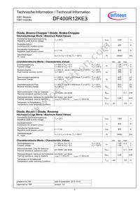 DF400R12KE3HOSA1 Datasheet Page 2