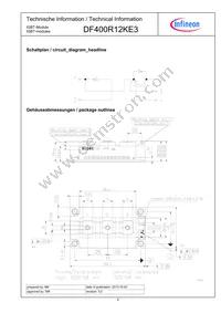 DF400R12KE3HOSA1 Datasheet Page 8