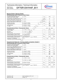 DF75R12W1H4FB11BOMA1 Datasheet Page 2