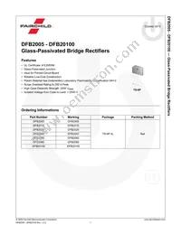 DFB2005 Datasheet Page 2