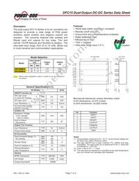 DFC15U48D15 Datasheet Cover