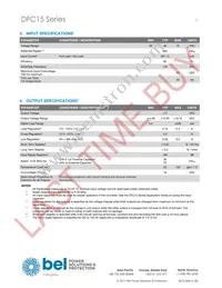 DFC15U48D15G Datasheet Page 3