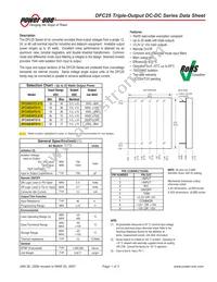 DFC25E24T5/12 Datasheet Cover