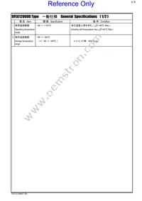 DFEG12060D-8R2M=P3 Datasheet Page 3