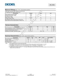 DFLS160-7 Datasheet Page 2