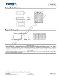 DFLS240-7 Datasheet Page 3