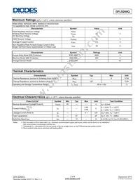DFLS260Q-7 Datasheet Page 2
