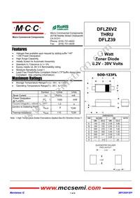 DFLZ10-TP Datasheet Cover