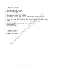 DFR0185-HP Datasheet Page 2