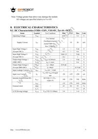 DFR0556 Datasheet Page 4