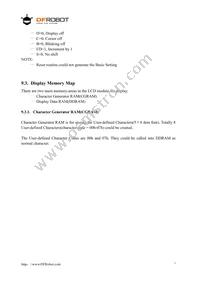 DFR0556 Datasheet Page 7