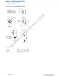 DFS20A-A2AAD000360 Datasheet Page 4