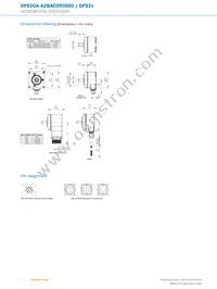 DFS20A-A2BAC000500 Datasheet Page 4