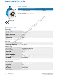 DFS20A-A2BAC001000 Datasheet Page 2