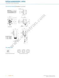 DFS20A-A2BAC002500 Datasheet Page 4