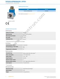 DFS20A-A2PBD065536 Datasheet Page 2