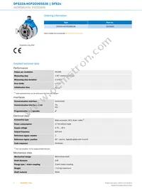 DFS22A-KCP2C065536 Datasheet Page 2
