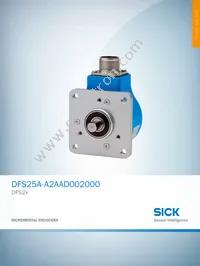 DFS25A-A2AAD002000 Datasheet Cover