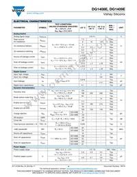 DG1409EEN-T1-GE4 Datasheet Page 4