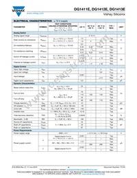 DG1413EEQ-T1-GE4 Datasheet Page 4