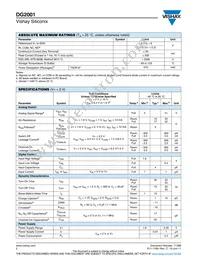 DG2001DV-T1-E3 Datasheet Page 2