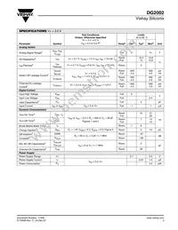 DG2002DL-T1-GE3 Datasheet Page 3