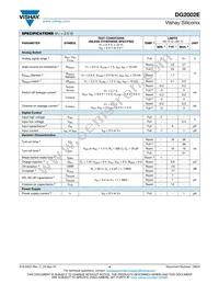 DG2002EDL-T1-GE3 Datasheet Page 4