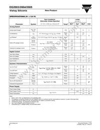 DG2005DQ-T1-E3 Datasheet Page 4