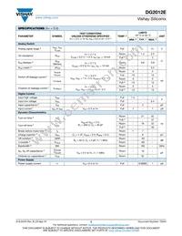 DG2012EDL-T1-GE3 Datasheet Page 3