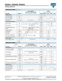 DG2043DN-T1-E4 Datasheet Page 4
