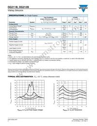 DG212BDQ-E3 Datasheet Page 4