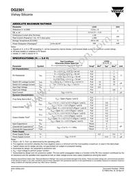 DG2301DL-T1-E3 Datasheet Page 2