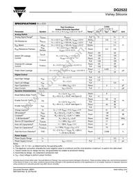 DG2522DN-T1-E4 Datasheet Page 3