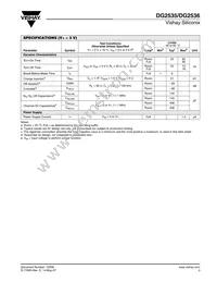 DG2535DQ-T1-E3 Datasheet Page 3